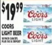 Associated Coors Light Beer offer