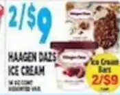 Associated Haagen Dazs ice cream offer