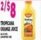 Associated Tropicana Orange Juice offer