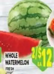 Associated Whole Watermelon offer