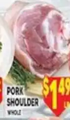 Associated Pork Shoulder Whole offer