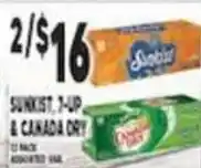 Associated Sunkist, 7-Up & Canada Dry offer