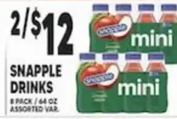 Associated Snapple Drinks offer