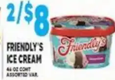 Associated Friendly's ice cream offer