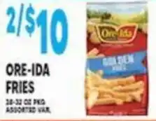 Associated Ore-ida fries offer