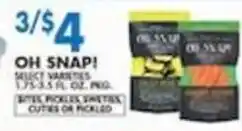 Associated Oh Snap! Bites Pickles Sweets Cuties Or Pickled offer