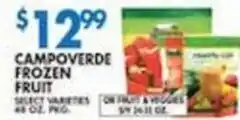 Associated Campoverde frozen fruit offer