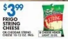 Associated Frigo string cheese offer