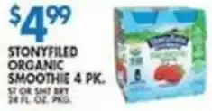 Associated Stonyfield Organic Smoothie offer