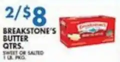 Associated Breakstone's butter qtrs offer