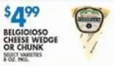 Associated Belgioioso Cheese Wedge or Chunk offer