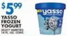 Associated Yasso frozen yogurt offer