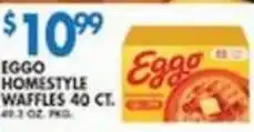 Associated Eggo homestyle waffles offer