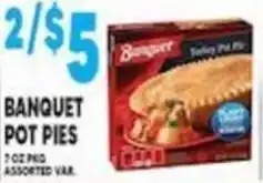 Associated Banquet pot pies offer