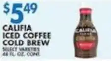 Associated Calafia Iced Coffee Cold Brew offer