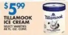 Associated Tillamook ice cream offer