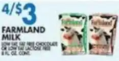 Associated Farmland chocolate milk offer