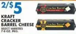 Associated Kraft cracker barrel cheese offer