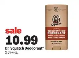 Meijer Dr. Squatch Deodorant offer
