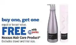 Meijer Nexxus Hair Care Product offer
