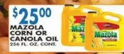 Associated Mazola corn or canola oil offer
