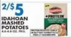 Associated Idahoan mashed potatoes offer