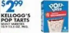 Associated Kellogg's Pop Tarts offer