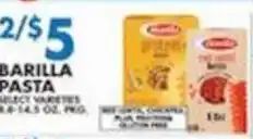 Associated Barilla pasta offer