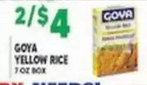 Associated Goya yellow rice offer