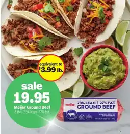 Meijer Meijer Ground Beef offer