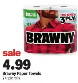 Meijer Brawny Paper Towels offer