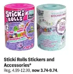 Meijer Sticki Rolls Stickers and Accessories offer