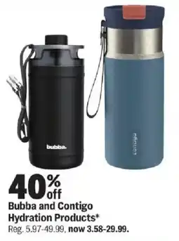 Meijer Bubba and Contigo Hydration Products offer