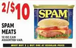 Associated Spam Meats offer