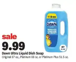 Meijer Dawn Ultra Liquid Dish Soap offer