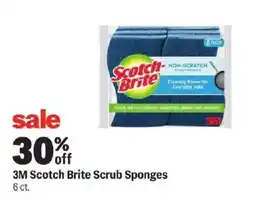 Meijer 3M Scotch Brite Scrub Sponges offer