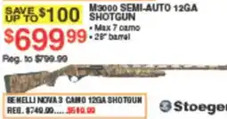 Dunham's Sports M3000 semi-auto 12GA shotgun offer