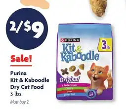 Family Dollar Purina Kit & Kaboodle Dry Cat Food offer