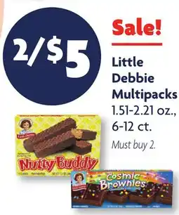 Family Dollar Little Debbie Multipacks offer