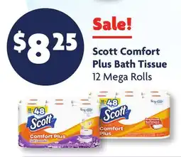 Family Dollar Scott Comfort Plus Bath Tissue offer