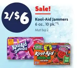 Family Dollar Kool-Aid Jammers offer