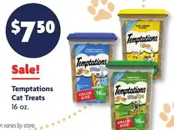 Family Dollar Temptations Cat Treats offer