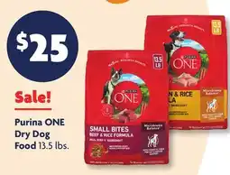 Family Dollar Purina ONE Dry Dog Food offer