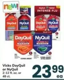 Vicks DayQuil or NyQuil