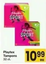 Safeway Playtex tampons offer