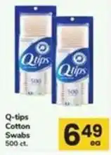 Safeway Q-tips Cotton Swabs offer
