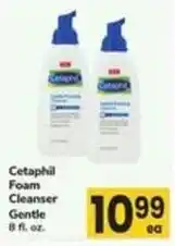 Safeway Cetaphil foam cleanser gentle offer