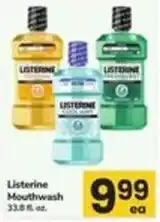 Safeway Listerine Mouthwash offer