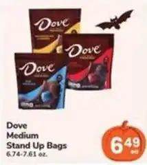 Safeway Dove Medium Stand Up Bags offer