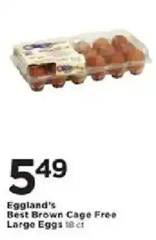 Cub Foods Eggland's Best Brown Cage Free Large Eggs offer